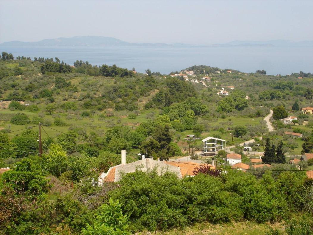 Ilias Appartements Tsaprounis Ellinika (Evia) Exterior foto