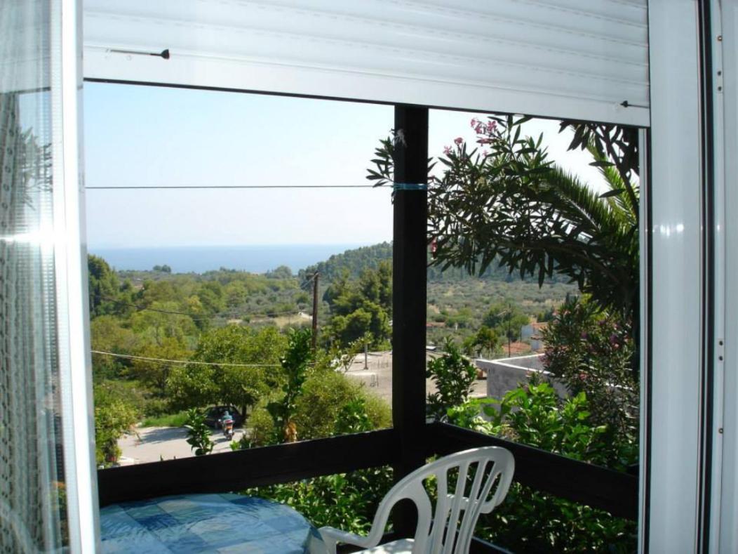 Ilias Appartements Tsaprounis Ellinika (Evia) Exterior foto